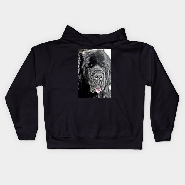 Droopy dog Kids Hoodie by bradyclarke